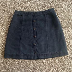 Hollister suede skirt